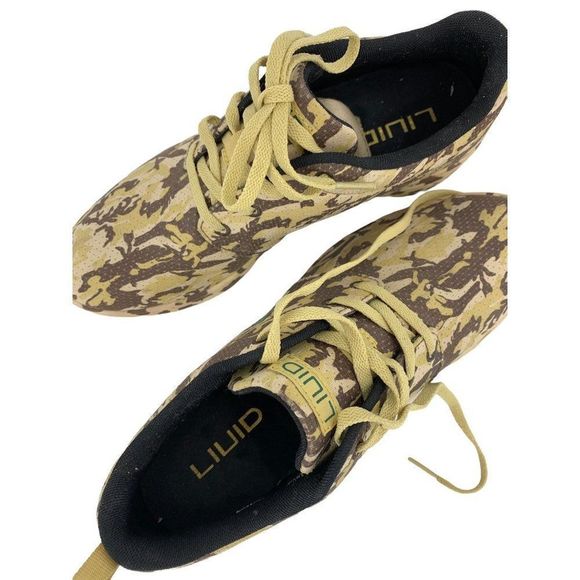 Rare men’s LIUID camo print athletic shoes sz 9 1748 Designer Collector - Picture 5 of 7